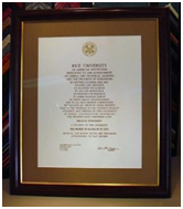 Diploma Frame